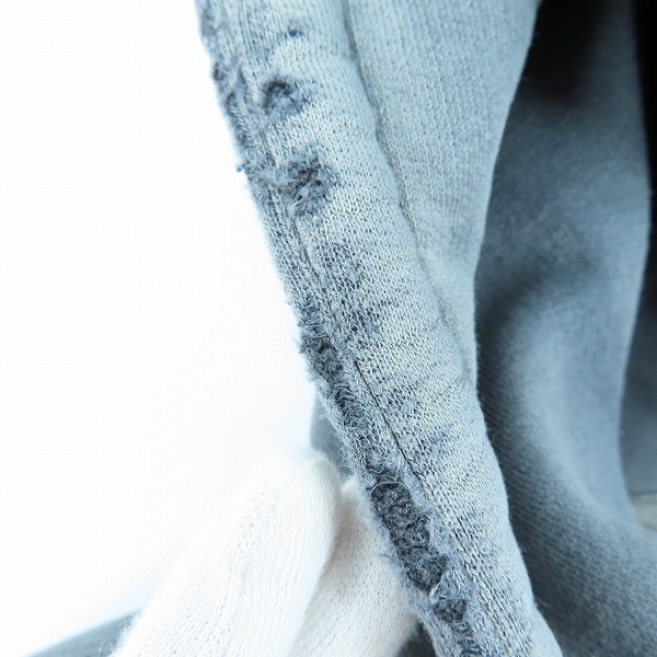 実際に弊社で買取させて頂いたSTUSSY/ステューシー ロゴプリント パーカー グレー /Lの画像 6枚目