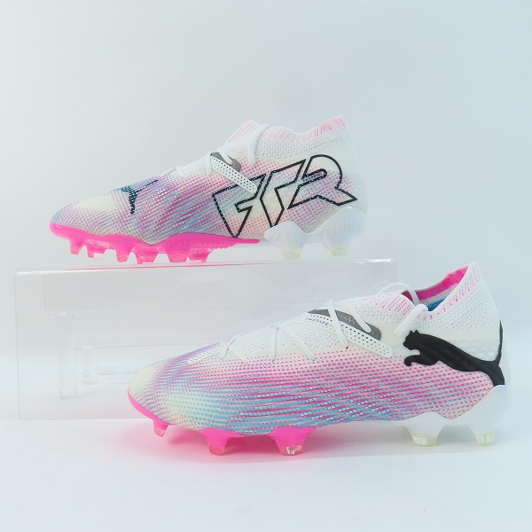 実際に弊社で買取させて頂いた【未使用】PUMA/プーマ Future 7 Ultimate/フューチャー アルティメット FG/AG 107599-01/24.5の画像 3枚目