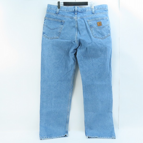 実際に弊社で買取させて頂いたCarhartt/カーハート ジップフライ デニムパンツ/40×32の画像 1枚目