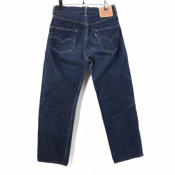 実際に弊社で買取させて頂いたLEVIS/リーバイス 96年製 501XX 刻印555 バレンシア製 復刻 ビッグE デニムパンツ 501-0004 /W31 L36の画像 1枚目