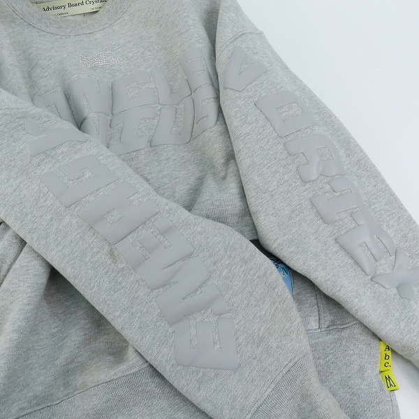 実際に弊社で買取させて頂いたMONCLER×Advisory Board Crystals/モンクレール×アドバイザリーボードクリスタルズ スウェット/トレーナー G209X0G00052/Mの画像 9枚目