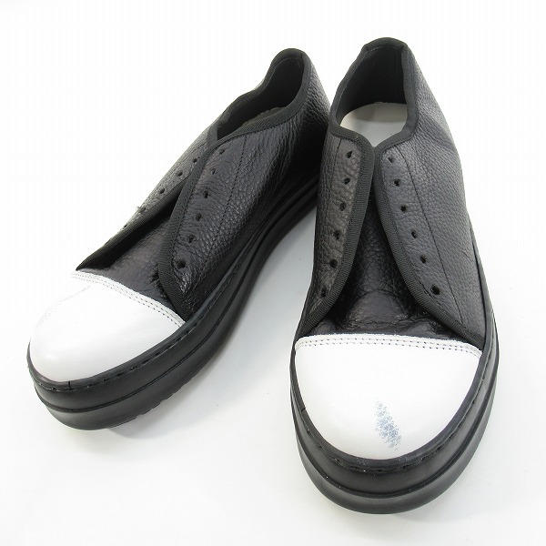 実際に弊社で買取させて頂いたbottega marchigiana/ボッテガマルキジャーナ レザーローカットスニーカー/40