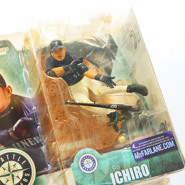 実際に弊社で買取させて頂いた【未開封】McFARLANE TOYS/マクファーレントイズ SPORTSPICKS イチロー マリナーズ フィギュア 3点セットの画像 4枚目