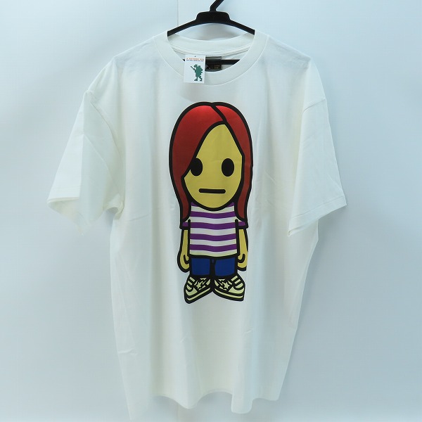 実際に弊社で買取させて頂いた(2)【未使用】A BATHING APE/アベイシングエイプ BAPE HEADS SHOW 2002 CHERIE T-shirt Tシャツ XL 
