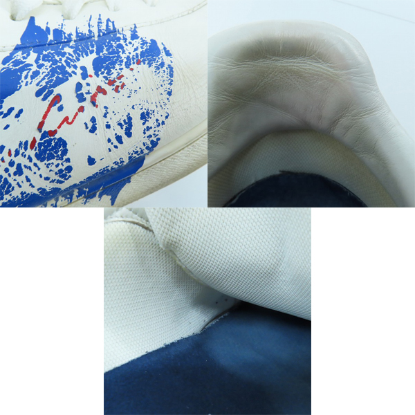 実際に弊社で買取させて頂いたLOUIS VUITTON/ルイヴィトン ルクセンブルグ ローカットレザースニーカー MS0178/8.5の画像 8枚目