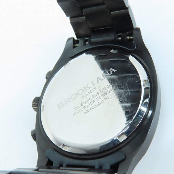 実際に弊社で買取させて頂いたEMPORIO ARMANI/エンポリオアルマーニ BROOKIANA/ブルッキアーナ  腕時計 2点セット【動作未確認】の画像 6枚目