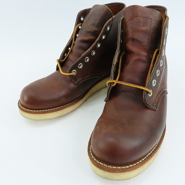 実際に弊社で買取させて頂いたRED WING/レッドウィング アイリッシュセッター プレーントゥ ブーツ 9111/7.5D