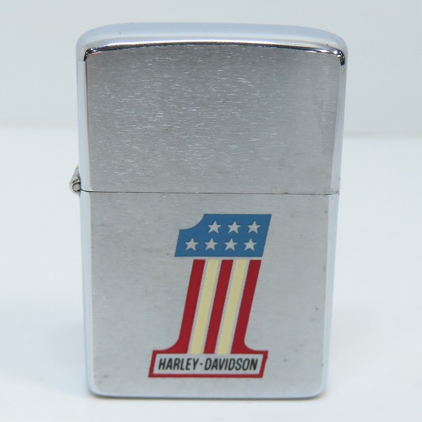 実際に弊社で買取させて頂いたZIPPO/ジッポー HARLEY-DAVIDSON/ハーレーダビッドソン  星条旗 No.1 ヴィンテージ/ビンテージ 1980年製