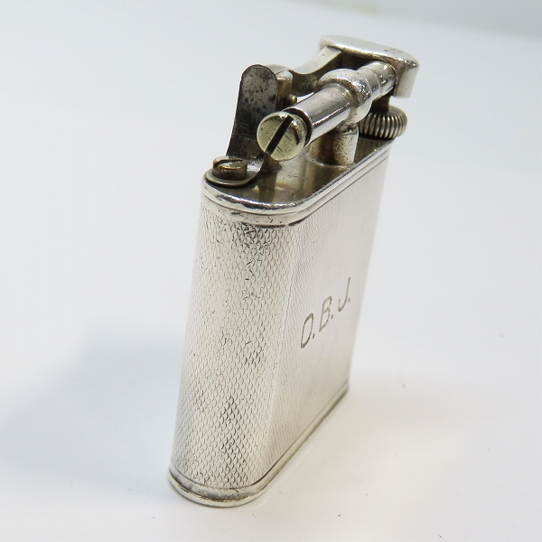 実際に弊社で買取させて頂いたdunhill/ダンヒル スターリングシルバー ハンマー式ライター イングランド製 オイルライターの画像 2枚目