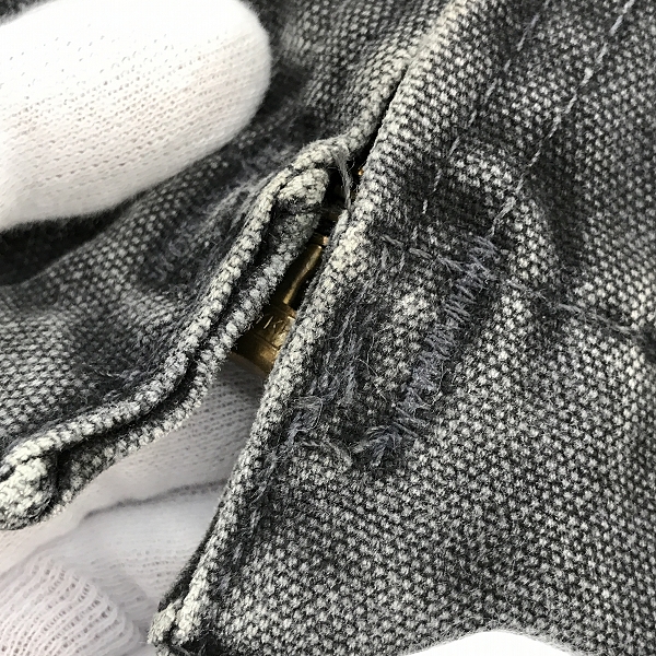 実際に弊社で買取させて頂いたCarhartt/カーハート Detroit Jacket/デトロイトジャケット ダック USA製 J97PTL/XLの画像 6枚目