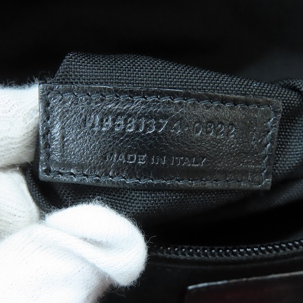 実際に弊社で買取させて頂いたSAINT LAURENT/サンローラン  NUXX/ヌックス チェック 2WAY ダッフルバッグの画像 5枚目