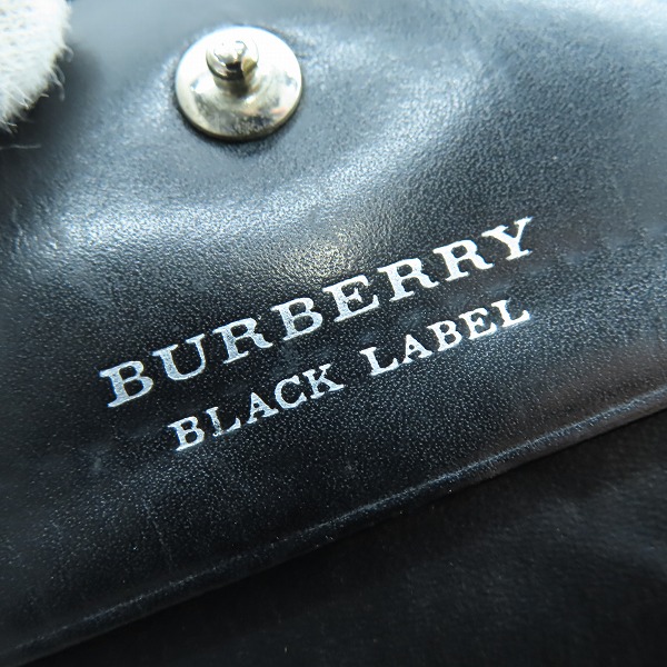 実際に弊社で買取させて頂いたBurberry/バーバリー コインケース ブラックの画像 4枚目