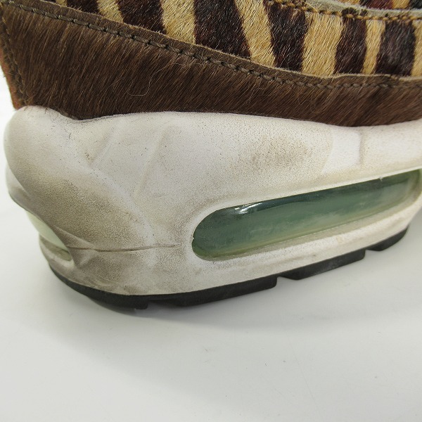 実際に弊社で買取させて頂いたNIKE×ATMOS/ナイキ×アトモス AIR MAX 95 OG DLX ANIMAL PACK エアマックス95 AQ0929-200/28の画像 8枚目