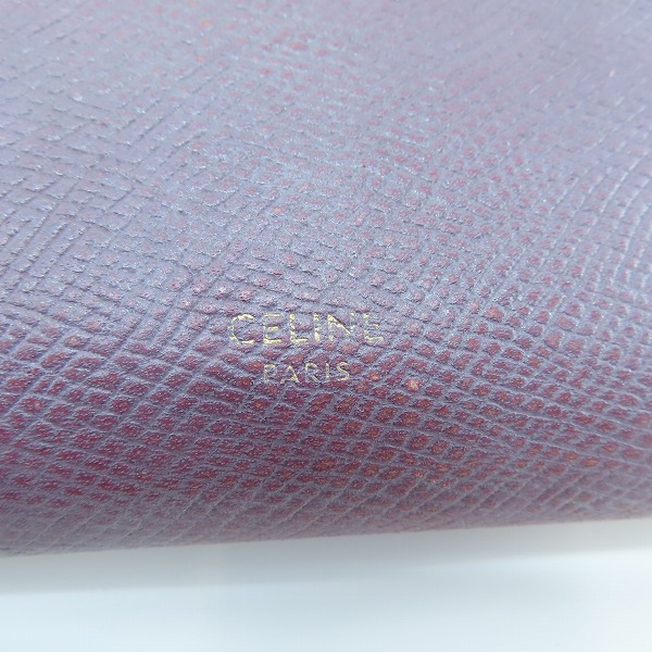 実際に弊社で買取させて頂いたCELINE/セリーヌ ミディアムウォレットの画像 5枚目