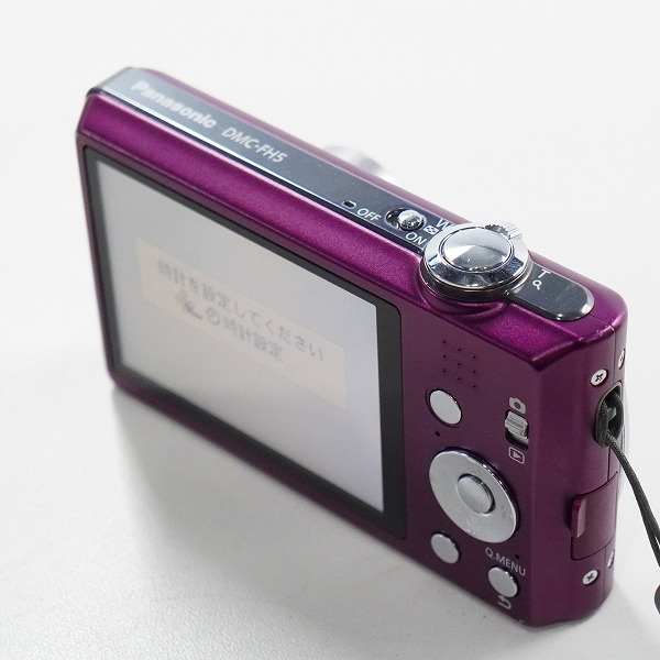 実際に弊社で買取させて頂いたPanasonic/パナソニック LUMIX DMC-FH5 ルミックス コンパクトデジタルカメラ 動作確認済みの画像 2枚目