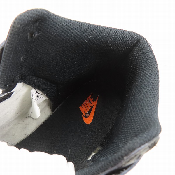 実際に弊社で買取させて頂いたNIKE/ナイキ DUNK HIGH RETRO Championship White/ダンク ハイ レトロ DD1399-105/28の画像 4枚目