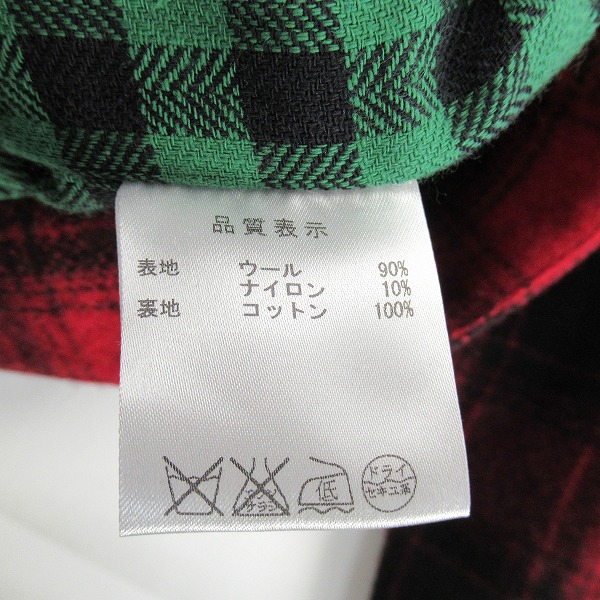 実際に弊社で買取させて頂いたTHE FLAT HEAD/ザフラットヘッド HARD BIRD ウール ジャケット 38の画像 5枚目