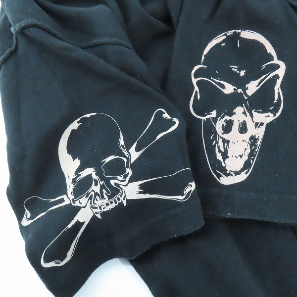 実際に弊社で買取させて頂いたRoen×BILL WALL LEATHER/ビルウォールレザー×ロエン シルバーチャーム付き プリント Tシャツ 78147803 /50の画像 5枚目