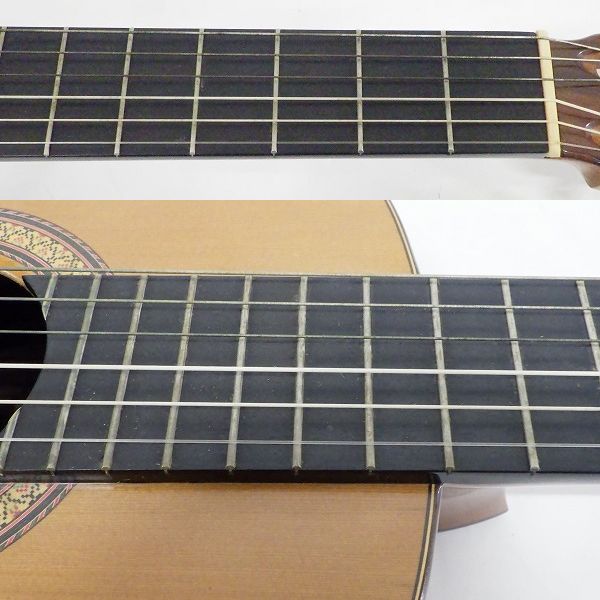 実際に弊社で買取させて頂いた★Hiroshi Tamura/田村廣 P40 クラシックギター1972年製 ハードケース付の画像 3枚目