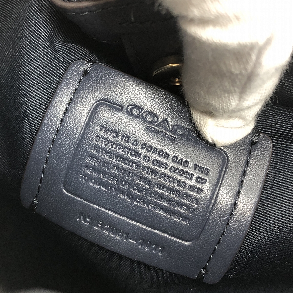 実際に弊社で買取させて頂いたCOACH/コーチ 2WAY レザー クロスボディ ハンドバッグ/ショルダーバッグ B2081-1011の画像 4枚目