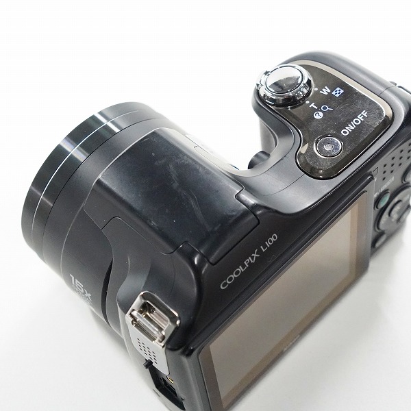 実際に弊社で買取させて頂いたNikon/ニコン COOLPIX L100 クールピクス コンパクトデジタルカメラ 動作確認済みの画像 4枚目