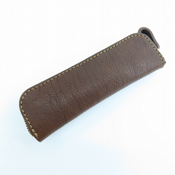 実際に弊社で買取させて頂いたHERZ/ヘルツ Organ/オルガン ペンケース ブラウンの画像 1枚目