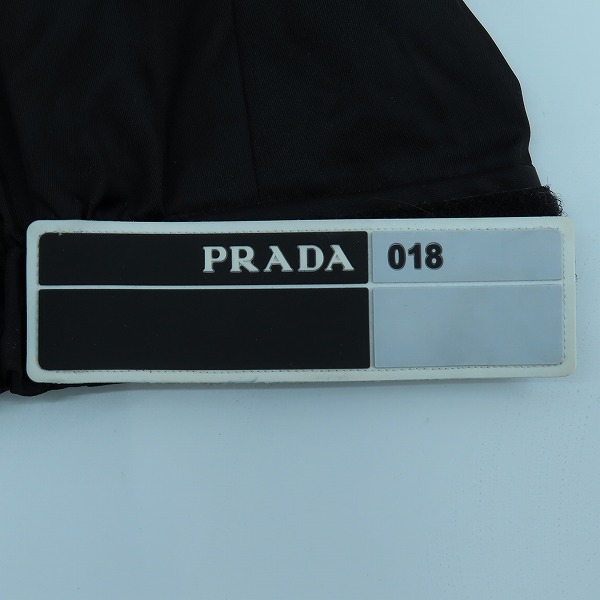 実際に弊社で買取させて頂いた【JPタグ】PRADA/プラダ 18SS ラバーパッチ ナイロントラックパンツ/48の画像 7枚目