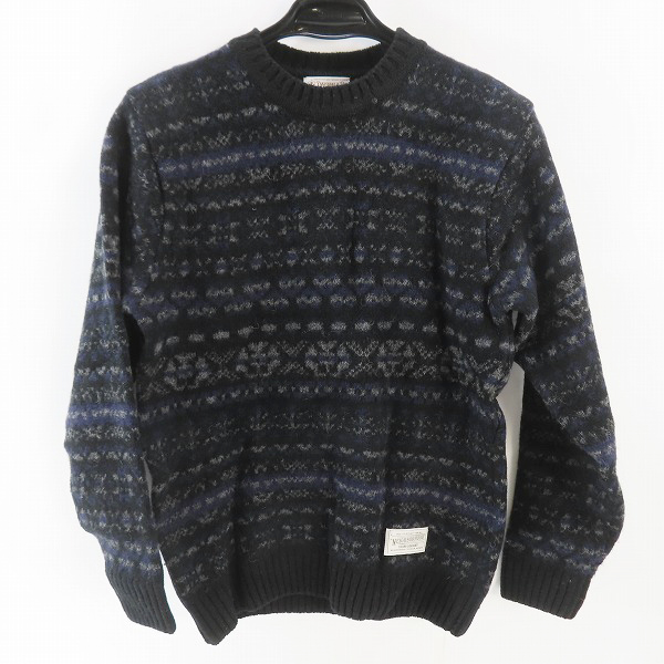 実際に弊社で買取させて頂いたINVERALLAN×NEIGHBORHOOD/インバーアラン×ネイバーフッド /ニットセーター/132ITIVN-KNM01/38