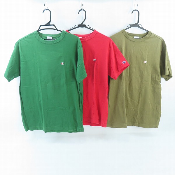 実際に弊社で買取させて頂いたChampion/チャンピオン Tシャツ C3-T306/L 3点セット