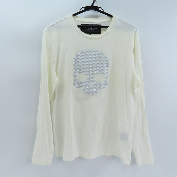 実際に弊社で買取させて頂いたHYDROGEN/ハイドロゲン スカルスタッズ ロングTシャツ XL