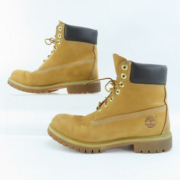 実際に弊社で買取させて頂いたTimberland/ティンバーランド プレミアム 6インチ ウォータープルーフ ブーツ 10061/8.5Wの画像 3枚目