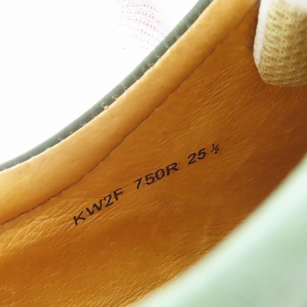 実際に弊社で買取させて頂いたREGAL STANDARDS/リーガル スタンダード レザースニーカー 750R/25.5の画像 5枚目