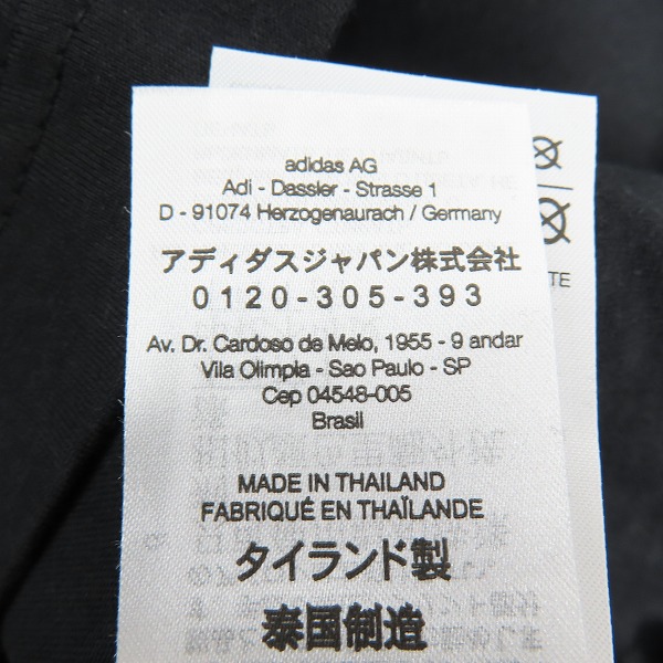 実際に弊社で買取させて頂いたY-3/ワイスリー アディダス×ヨウジヤマモト オーバーサイズグラフィックロンT IP5578/Mの画像 4枚目