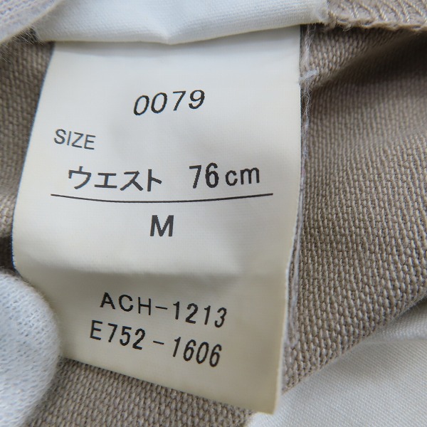 実際に弊社で買取させて頂いたCarhartt/カーハート カーゴパンツ ベージュ 0079/Mの画像 4枚目