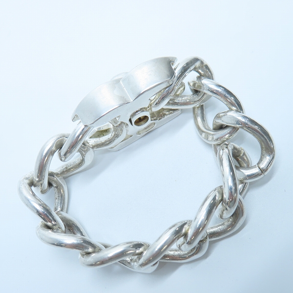 実際に弊社で買取させて頂いたCHANEL/シャネル ターンロック ブレスレット ココマークの画像 4枚目