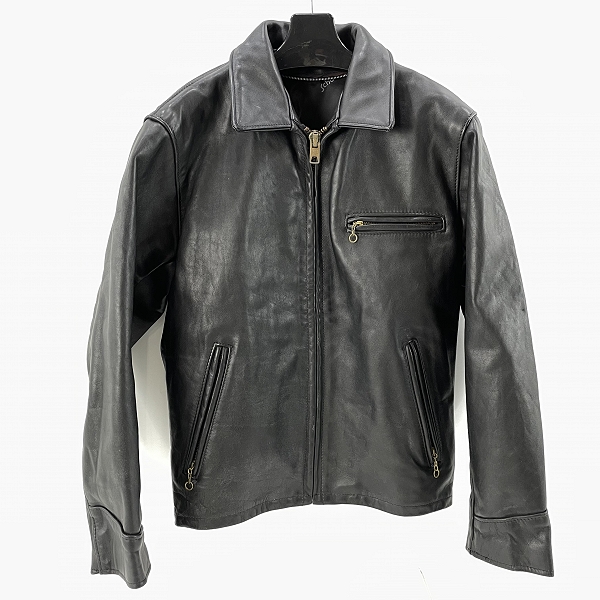 実際に弊社で買取させて頂いたSCHOTT/ショット レザーシングルライダース AT101/40