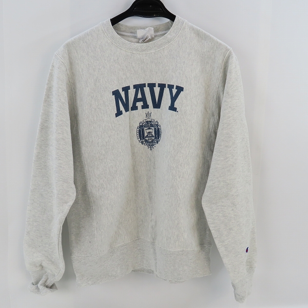 実際に弊社で買取させて頂いたChampion/チャンピオン NAVY スウェットトレーナー/S