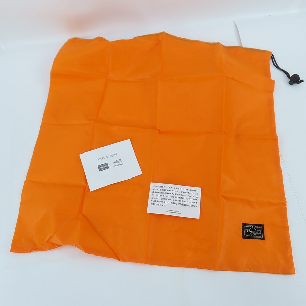 実際に弊社で買取させて頂いた(3)【未使用】PORTER/ポーター TANKER WAIST BAG (L) タンカー ウエストバッグ L ブラック/622-76628の画像 8枚目