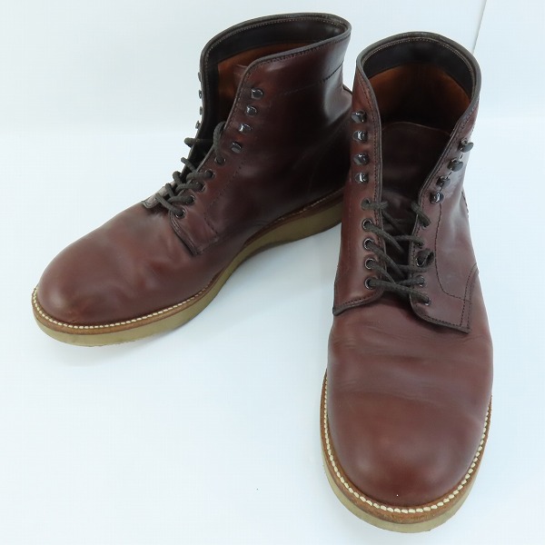 実際に弊社で買取させて頂いたALDEN/オールデン クロムエクセルレザー サービスブーツ 45960H/9.5