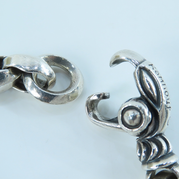 実際に弊社で買取させて頂いたLeonard Kamhout/レナードカムホート シルクリンクブレスレット 19リンクの画像 6枚目