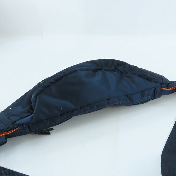 実際に弊社で買取させて頂いた(2)【未使用】PORTER/ポーター TANKER WAIST BAG タンカー ウエストバッグ アイアンブルー/622-76629の画像 2枚目