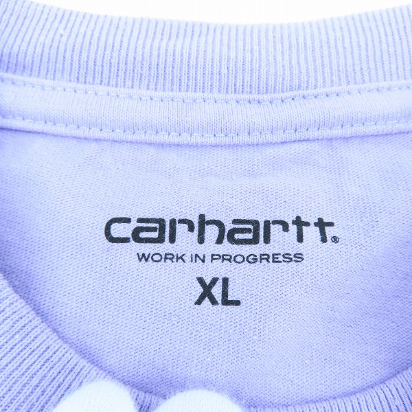 実際に弊社で買取させて頂いたcarhart/カーハート ロゴ刺繍 半袖Tシャツ /XLの画像 3枚目