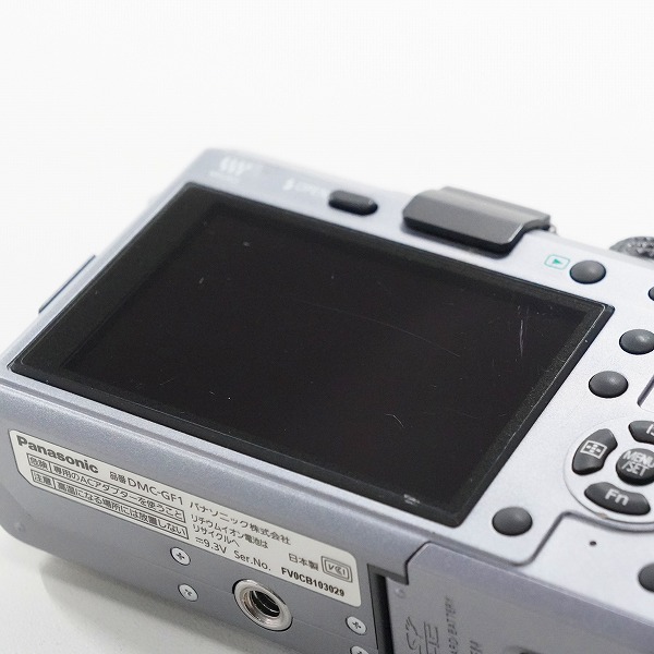 実際に弊社で買取させて頂いたPanasonic/パナソニック LUMIX DMC-GF1 ミラーレス一眼 デジタルカメラ ボディ 動作確認済みの画像 5枚目