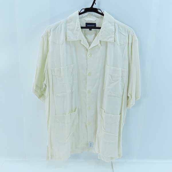 実際に弊社で買取させて頂いたDESCENDANT/ディセンダント ペイズリー柄 半袖ドレスボタンシャツ/3