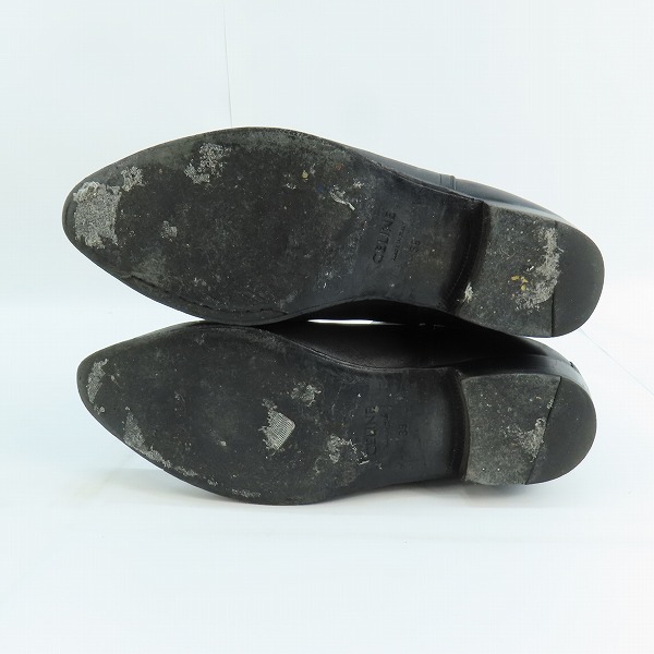 実際に弊社で買取させて頂いたCELINE/セリーヌ ジャクノベルトブーツ/ヒールブーツ 782895/39の画像 2枚目