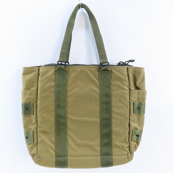 実際に弊社で買取させて頂いたBRIEFING/ブリーフィング ハンドバッグ トートバッグ カーキ系の画像 1枚目