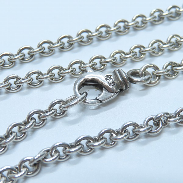 実際に弊社で買取させて頂いたCHROME HEARTS/クロムハーツ NEチェーン ネックレス 20inch