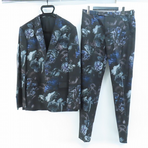 実際に弊社で買取させて頂いたLAD MUSICIAN/ラッドミュージシャン フラワースカル ジャケット/パンツ セットアップ 2220-332/2220-560/46