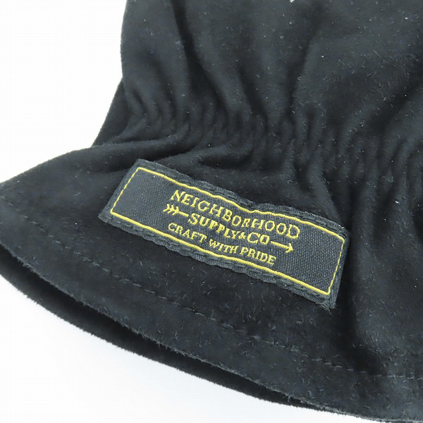 実際に弊社で買取させて頂いたNEIGHBORHOOD/ネイバーフッド グローブ 手袋 ブラック 142DPNH-AC01/Mの画像 5枚目