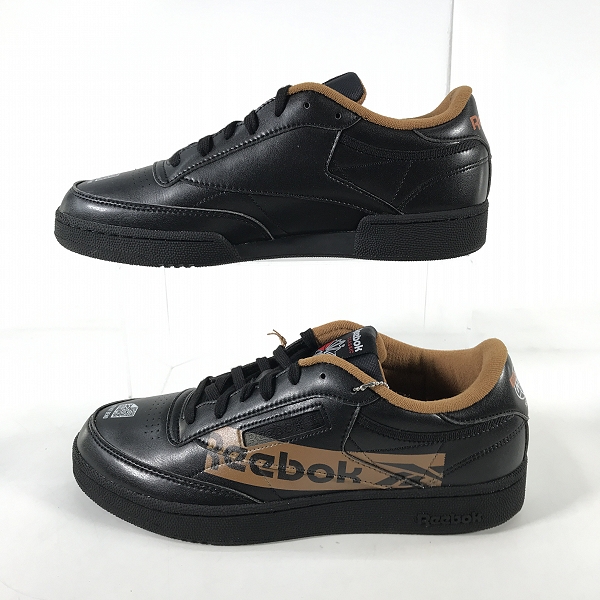 実際に弊社で買取させて頂いた【未使用】THE BLACK EYE PATCH×Reebok/ブラックアイパッチ×リーボック Club C 85/クラブシー GX1140/29.0の画像 3枚目